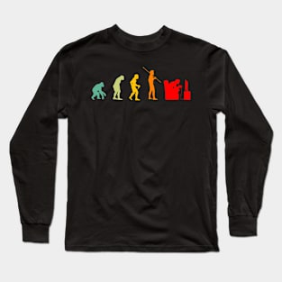 Idée Cadeau Gamer Evolution Aux Jeux Vidéo Long Sleeve T-Shirt